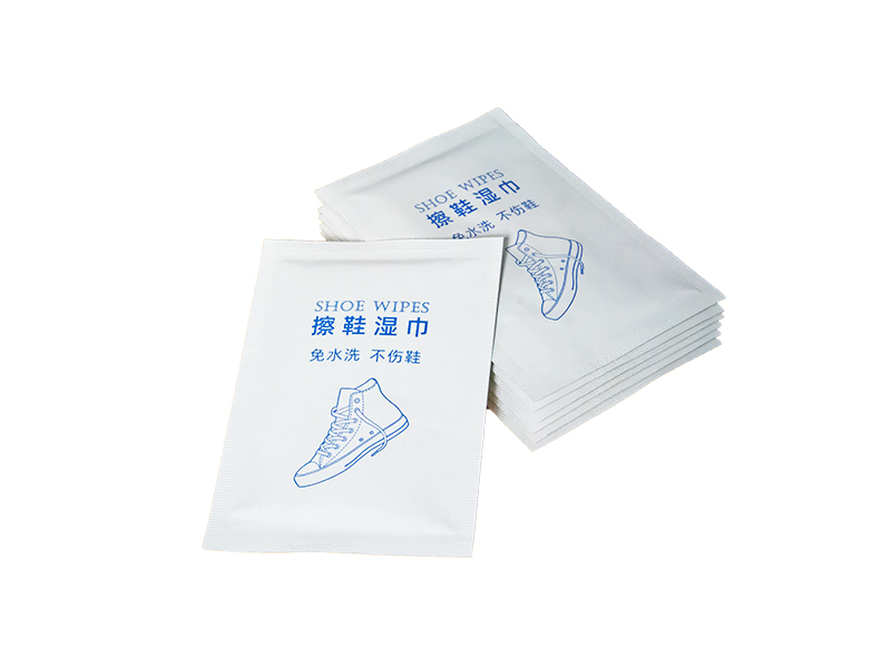 40克四面封擦鞋湿巾